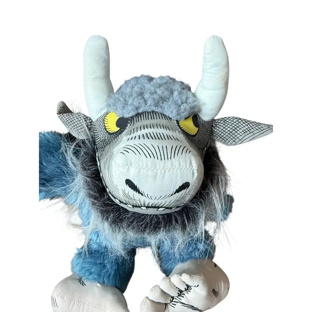 Vintage 1985 Maurice Sendak 'Where the Wild Things Are' Bernard Stuffed Soft Toy